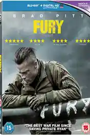 Fury 2014 BluRay 450MB Hindi Dubbed Dual Audio ORG 480p poster | Bolly4u Official