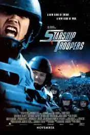 Starship Troopers 1997 BluRay 850MB Hindi Dual Audio 720p poster | Bolly4u Official