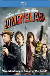 Zombieland 2009 BRRip 300Mb Hindi Dual Audio 480p poster | Bolly4u Official