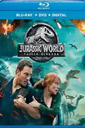 Jurassic World Fallen Kingdom 2018 BRRip 300MB Hindi Dual Audio ORG 480p ESub poster | Bolly4u Official