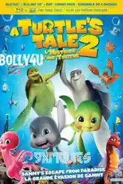 A Turtles Tale 2 Sammys Escape from Paradise 2012 BRRip Hindi Dual Audio 720p poster | Bolly4u Official