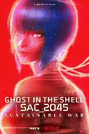 Ghost in The Shell SAC 2045 Sustainable War 2021 WEB-DL Hindi Dual Audio poster | Bolly4u Official