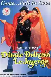 Dilwale Dulhania Le Jayenge 1995 BRRip 1.3GB Hindi 720p poster | Bolly4u Official