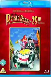 Who Framed Roger Rabbit 1988 BRRip 900MB Hindi Dual Audio 720p poster | Bolly4u Official