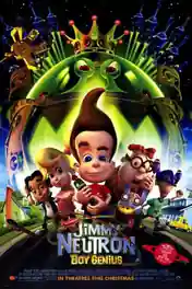 Jimmy Neutron Boy Genius 2001 BRRip 280Mb Hindi Dual Audio 480p poster | Bolly4u Official