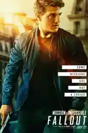 Mission Impossible Fallout 2018 HDCAM 400MB Hindi Dubbed Dual Audio 480p poster | Bolly4u Official