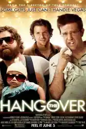 The Hangover Part I 2009 BRRip 300MB UNRATED Hindi Dual Audio 480p poster | Bolly4u Official