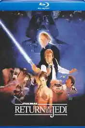 Star Wars Episode III Return Of The Jedi 1983 BRRip 400Mb Hindi Dual Audio 480p poster | Bolly4u Official