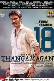 Thanga Magan 2015 HDRip 450MB UNCUT Hindi Dual Audio 480p poster | Bolly4u Official