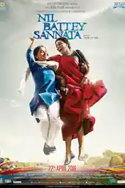 Nil Battey Sannata 2015 WEB-DL 300MB Full Hindi Movie Download 480p poster | Bolly4u Official