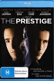 The Prestige 2006 BRRip 300Mb Hindi Dual Audio 480p poster | Bolly4u Official
