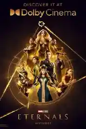 Eternals 2021 CAMRip 400MB English 480p poster | Bolly4u Official