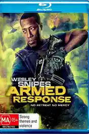 Armed Response 2017 BRRip 300MB Hindi Dual Audio 480p ESub poster | Bolly4u Official