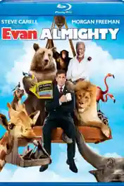 Evan Almighty 2007 BluRay 300Mb Hindi Dual Audio 480p poster | Bolly4u Official