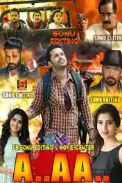 A Aa 2018 HDTV 350MB Full Hindi Dubbed Movie Download 480p poster | Bolly4u Official