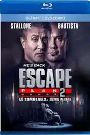 Escape Plan 2 2018 BluRay 300Mb Hindi Dubbed Dual Audio 480p poster | Bolly4u Official