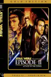 Star Wars Episode V Attack Of The Clones 2002 BRRip 400Mb Hindi Dual Audio 480p poster | Bolly4u Official