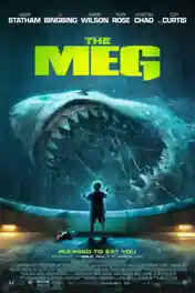 The Meg 2018 HC HDRip 350MB Full Hindi Dual Audio Movie Download 480p poster | Bolly4u Official
