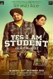 Yes I Am Student 2021 WEB-DL 400Mb Punjabi Movie Download 480p poster | Bolly4u Official