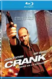 Crank 2006 BRRip 300Mb Hindi Dual Audio DC 480p poster | Bolly4u Official