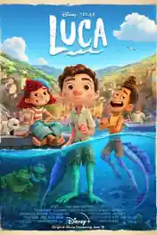 Luca 2021 BluRay 350Mb Hindi Dual Audio ORG 480p ESub poster | Bolly4u Official