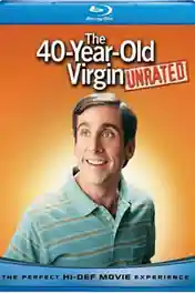 The 40 Year Old Virgin 2005 BRRip 850Mb UNRATED Hindi Dual Audio 720p poster | Bolly4u Official