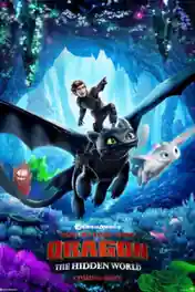 How to Train Your Dragon 3 2019 HDTC 300Mb Hindi Dual Audio 480p poster | Bolly4u Official