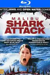 Malibu Shark Attack 2009 BRRip 300MB Hindi Dual Audio 480p poster | Bolly4u Official