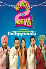 Carry on Jatta 2 2018 WEB-DL 400MB Punjabi 480p poster | Bolly4u Official