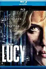 Lucy 2014 BRRip 300MB Hindi Dual Audio 480p ESub poster | Bolly4u Official