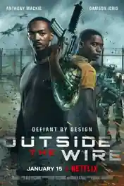 Outside The Wire 2021 BluRay 400Mb Hindi Dual Audio ORG 480p poster | Bolly4u Official