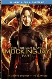 The Hunger Games Mockingjay Part 1 2014 BRRip 400MB Hindi Dual Audio 480p poster | Bolly4u Official