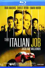 The Italian Job 2003 BRRip 850MB Hindi Dual Audio 720p poster | Bolly4u Official