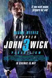 John Wick Chapter 3 Parabellum 2019 HDRip 900MB English 720p poster | Bolly4u Official