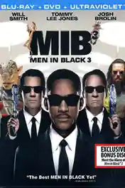 Men in Black III 2012 BRRip 300Mb Hindi Dual Audio 480p ESub poster | Bolly4u Official