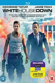White House Down 2013 BRRip 450Mb Hindi Dual Audio ORG 480p ESub poster | Bolly4u Official