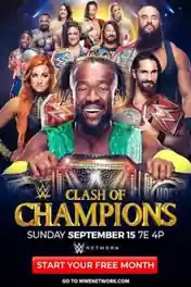 WWE Clash Of Champions 2019 PPV 800MB WEB-DL 480p poster | Bolly4u Official