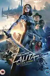 Alita Battle Angel 2019 HDRip 300MB Hindi Dual Audio ORG 480p poster | Bolly4u Official