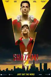 Shazam 2019 HC HDRip 950MB Hindi Dual Audio 720p poster | Bolly4u Official