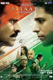 Aiyaary 2018 HDTV 450MB Full Hindi Movie Download 480p poster | Bolly4u Official