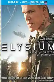 Elysium 2013 BRRip 850Mb Hindi Dual Audio ORG 720p ESub poster | Bolly4u Official
