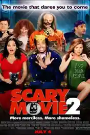 Scary Movie 2 2001 BRRip 300MB UNRATED Hindi Dual Audio 480p poster | Bolly4u Official