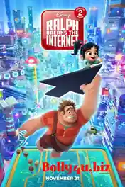 Ralph Breaks The Internet 2018 HDCAM 300Mb Hindi Dubbed 480p poster | Bolly4u Official