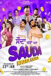 Sauda Khara Khara 2025 WEB-DL Punjabi Full Movie Download 1080p | 720p | 480p poster | Bolly4u Official