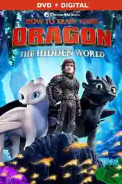 How to Train Your Dragon The Hidden World 2019 HDRip 300MB Hindi Dual Audio 480p poster | Bolly4u Official