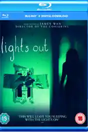 Lights Out 2016 BluRay 300Mb Hindi Dual Audio 480p poster | Bolly4u Official