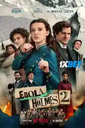 Enola Holmes 2 2022 WEB-DL Tamil (Voice Over) Dual Audio 720p poster | Bolly4u Official