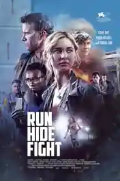 Run Hide Fight 2020 WEB-DL 350MB English 480p ESub poster | Bolly4u Official