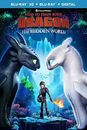 How To Train Your Dragon The Hidden World 2019 BRRip 800MB Hindi Dual Audio 720p poster | Bolly4u Official