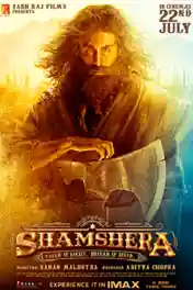 Shamshera 2022 WEB-DL Hindi Full Movie Download 1080p | 720p | 480p poster | Bolly4u Official